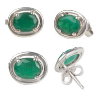 Emerald Earrings